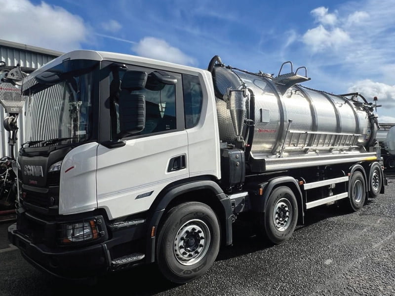 Grey-Water Drainage Solutions Takes Fleet to the Next Level with CAPVAC Vacuum Tanker
